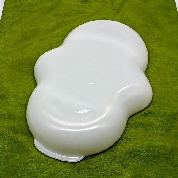 Vintage Fire King Ovenware Divided Relish Glass Serving Tray - Picture 4 of 5